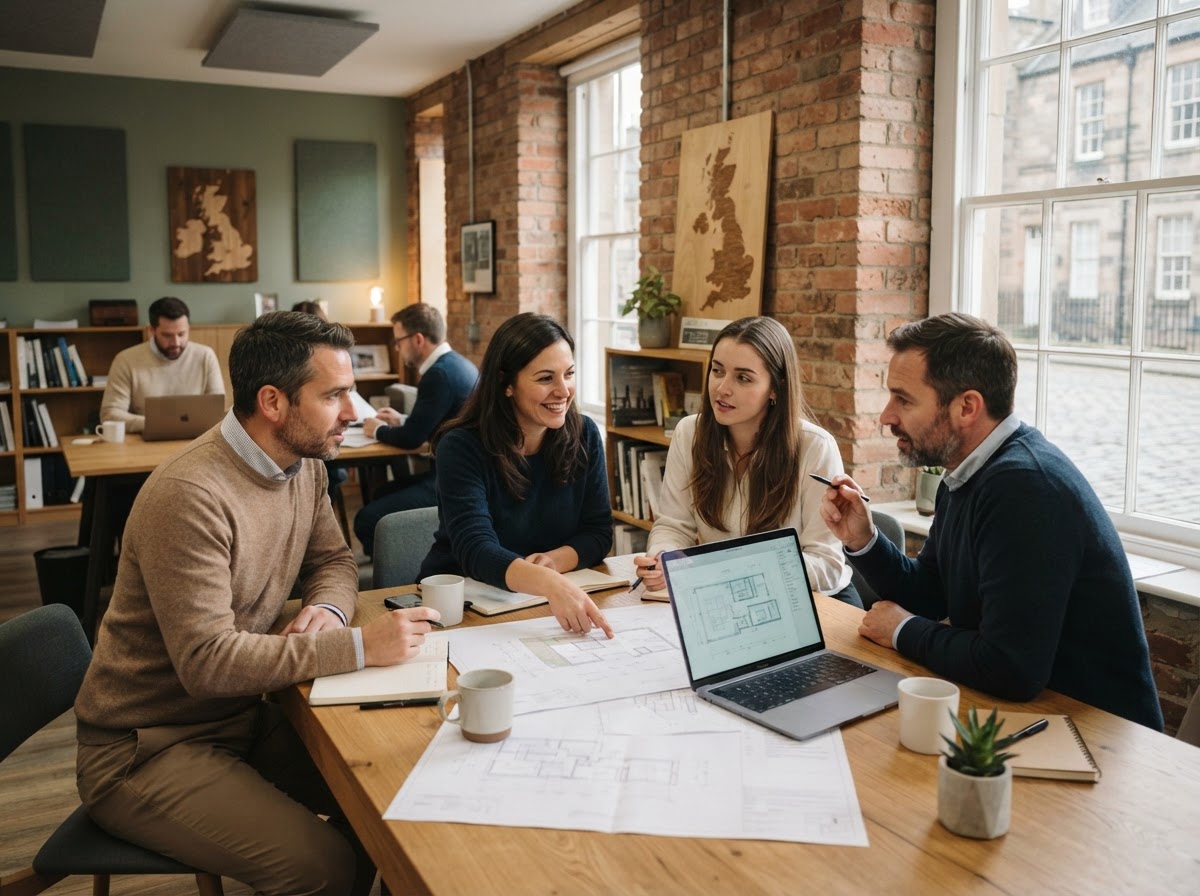 Cau Lochung platform supporting a family's financial planning conversation